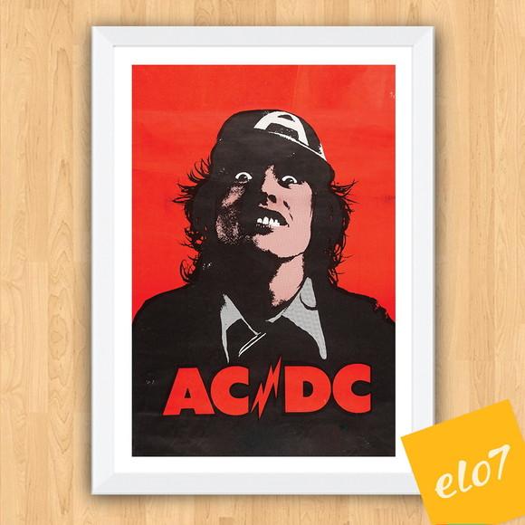 Quadro Pôster A3 c/ Moldura Lock Up Your Daughters 30x42cm
