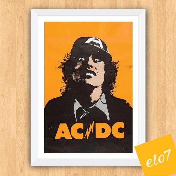 Quadro Pôster A3 c/ Moldura Lock Up Your Daughters 30x42cm