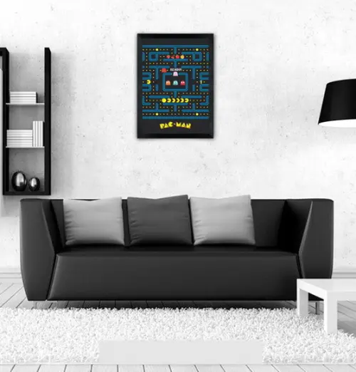 Quadro Pôster A3 c/ Moldura - Come Come Tela 30x42cm