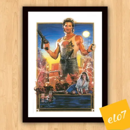 Quadro Pôster A3 c/ Moldura Big Trouble In Little China
