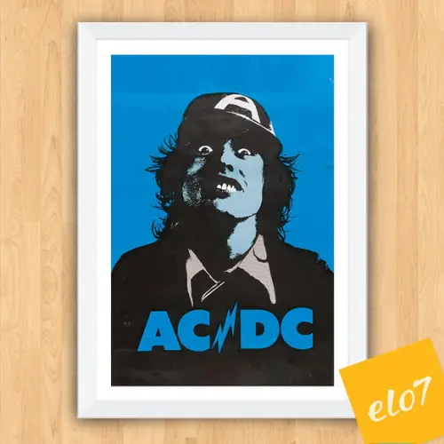 Quadro Pôster A3 c/ Moldura Lock Up Your Daughters 30x42cm