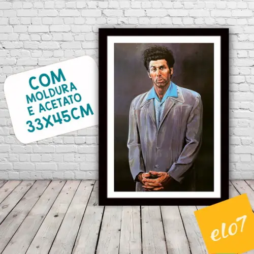 Quadro Pôster A3 c/ Moldura The Kramer 30x42cm