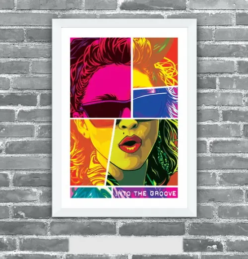 Quadro Pôster A3 c/ Procura-se Susan 30x42cm