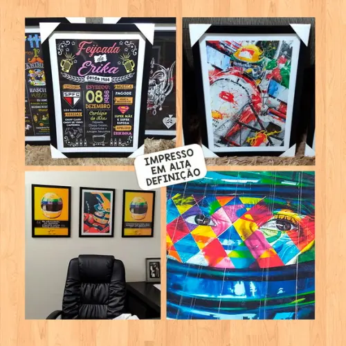 Quadro Pôster A3 Frases de Don Corleone 30x42cm