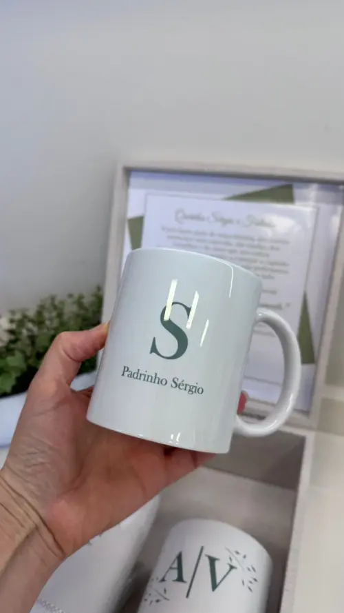CAIXA CONVITE PARA PADRINHOS DE CASAMENTO PERSONALIZADA