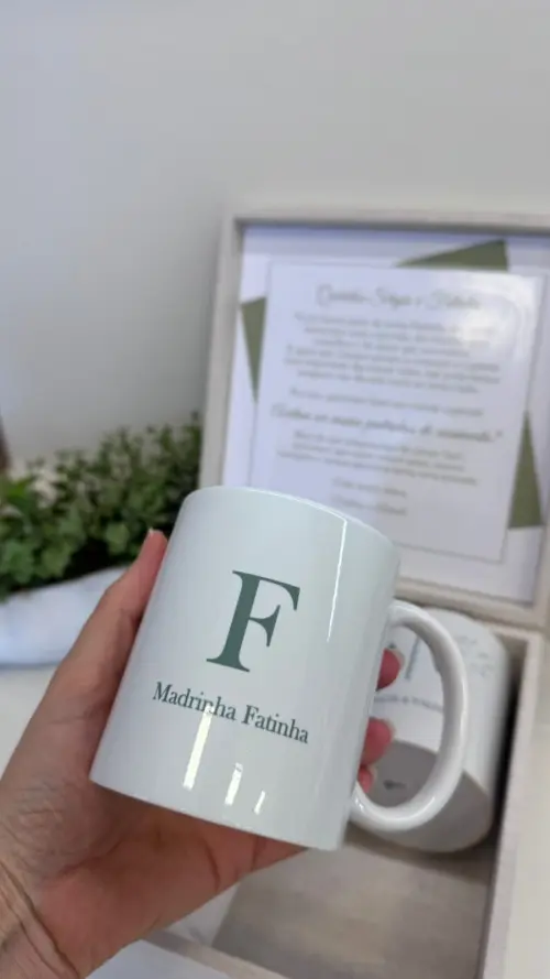 CAIXA CONVITE PARA PADRINHOS DE CASAMENTO PERSONALIZADA