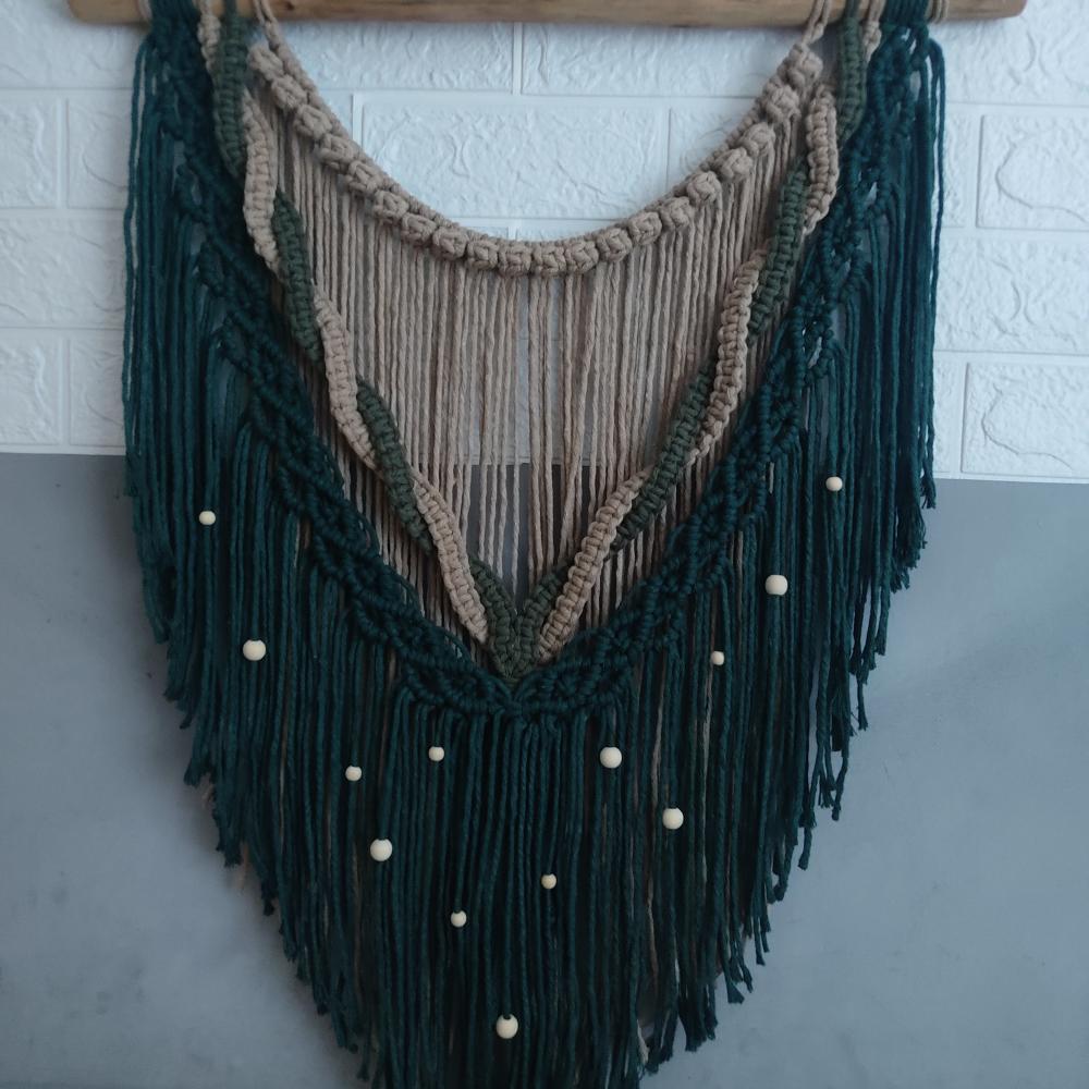 Painel macrame