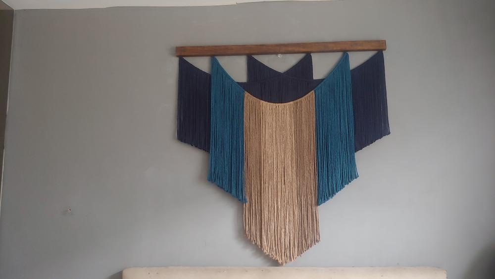 Painel macrame
