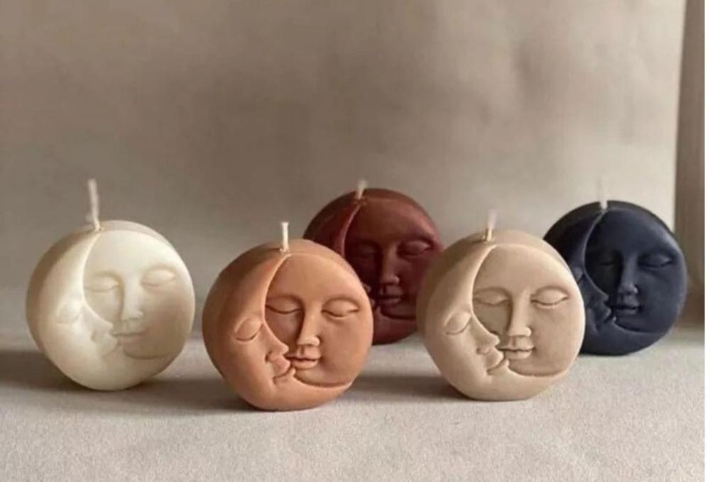 Vela Aromática Lua e Sol Lembrancinhas