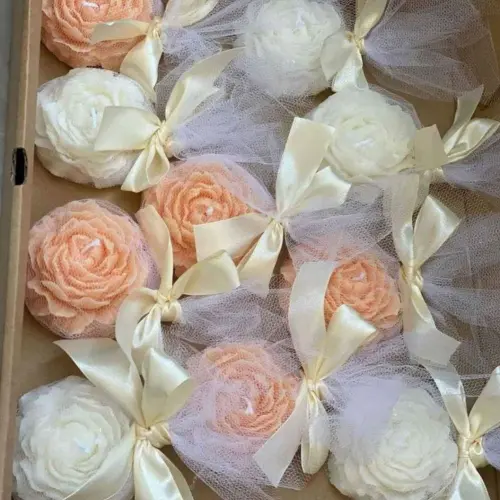 Velas Aromáticas Flor Peônia