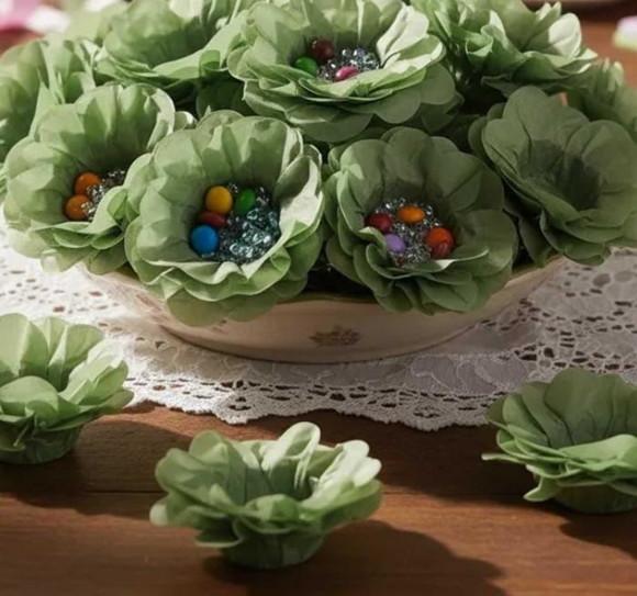 Forminhas Doces Serenity Oliva Rose Marsala Casamento Festas