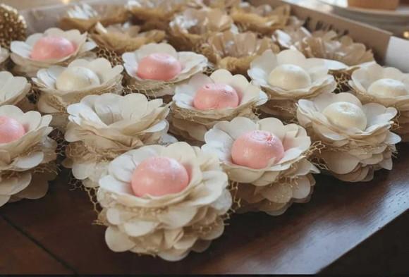 Forminhas para Doces de Casamento Cores Personalizadas