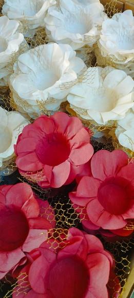 Forminhas para Doces Festa Goiaba e Offwhite