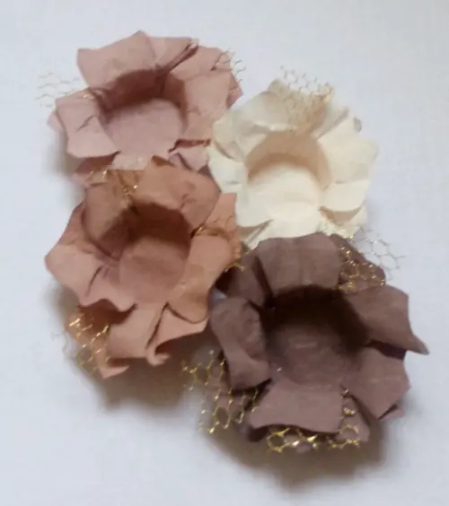 Forminha para casamento paleta nude