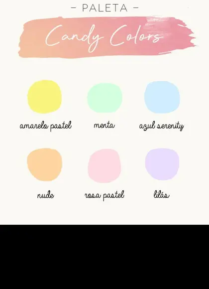 Forminha para Doces Candy Colors