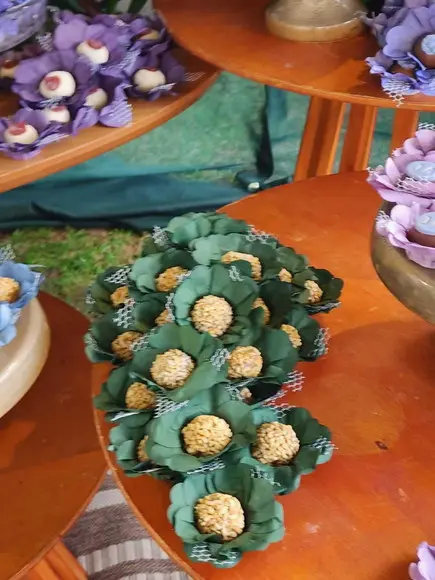 Forminhas para Doces de Casamento Cores Personalizadas