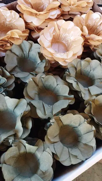 Forminhas para Doces Festa Verde e Dourada