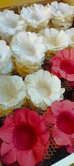 Forminhas para Doces Festa Goiaba e Offwhite