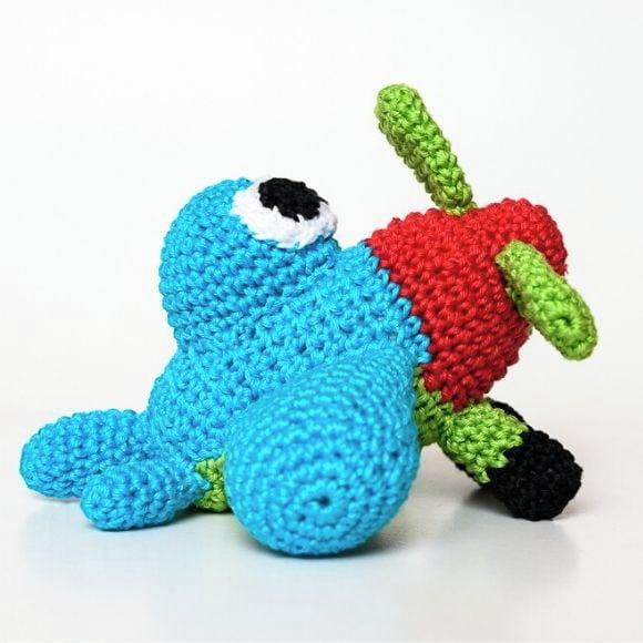 Aviãozinho em Amigurumi
