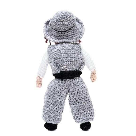 Boneco Gauchinho em Amigurumi
