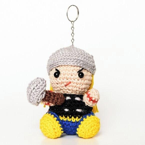 Boneco Thor em Amigurumi