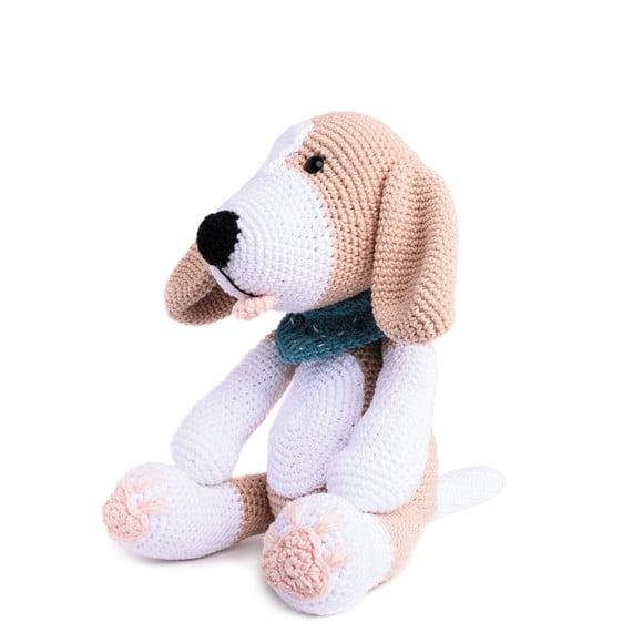 Cachorro Beagle em Amigurumi