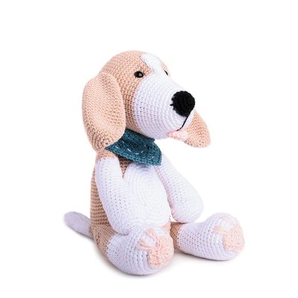Cachorro Beagle em Amigurumi