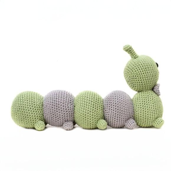 Centopéia Cinza em Amigurumi