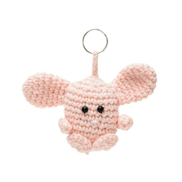 Chaveiro Coelhinho em Amigurumi