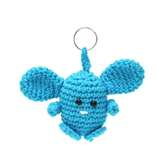 Chaveiro Coelhinho em Amigurumi