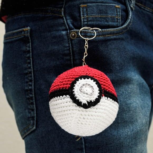 Chaveiro Pokebola Grande
