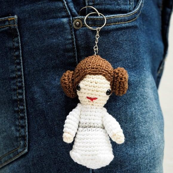 Chaveiro Princesa Lea - Star Wars