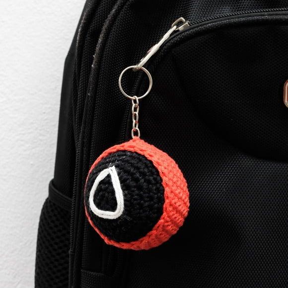 Chaveiros do Série Round Six em Amigurumi