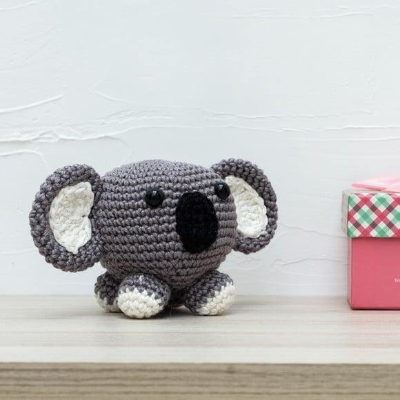 Coala Bola em Amigurumi