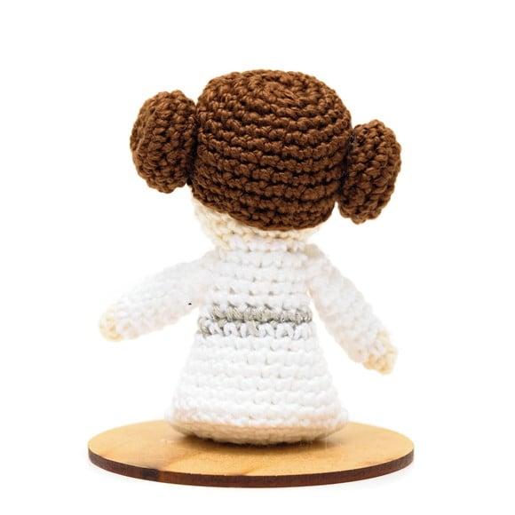 Coleção Star Wars - Princesa Leia em Amigurumi