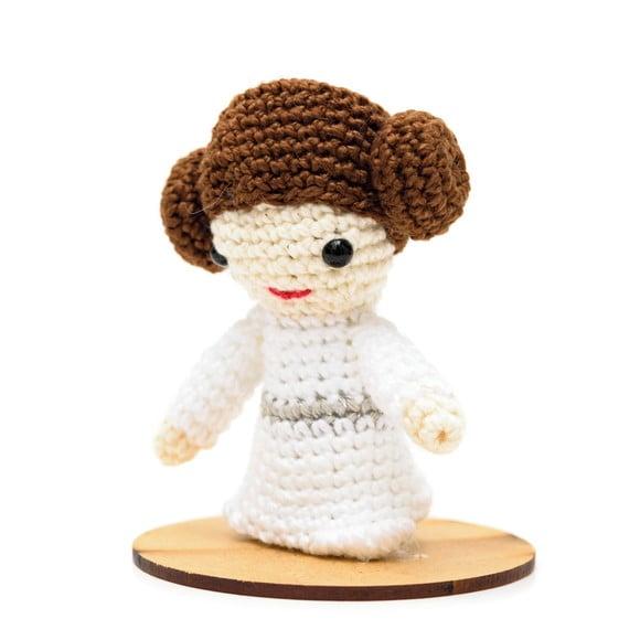Coleção Star Wars - Princesa Leia em Amigurumi