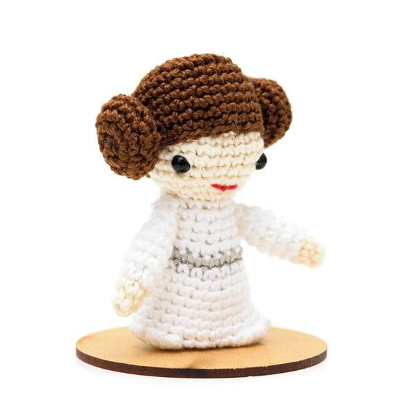 Coleção Star Wars - Princesa Leia em Amigurumi