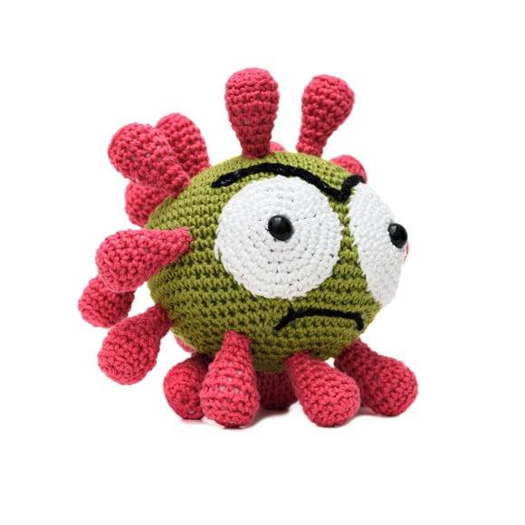 Corona Vírus em Amigurumi