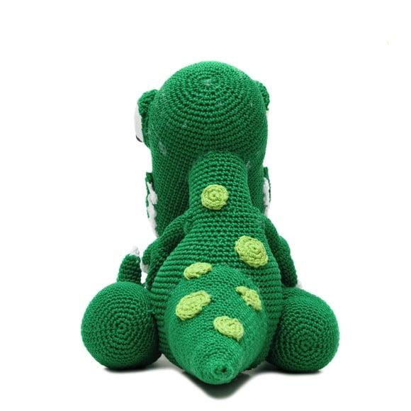 Dinossauro T-rex em Amigurumi