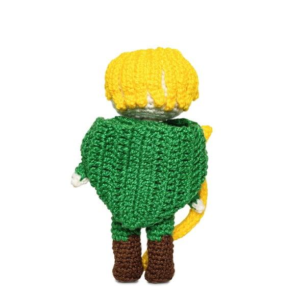 Hank da Caverna do Dragão em Amigurumi