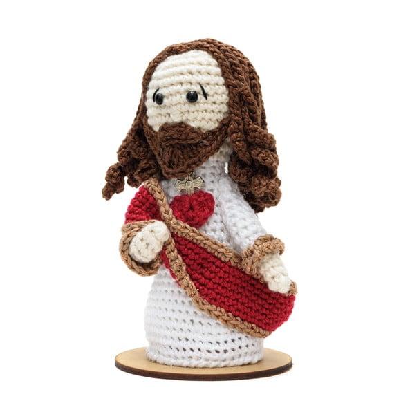 Jesus Cristo em Amigurumi