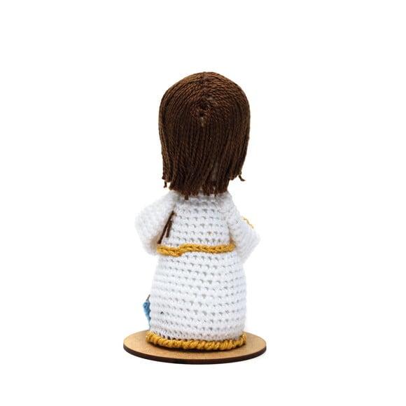 Jesus Misericordioso em Amigurumi