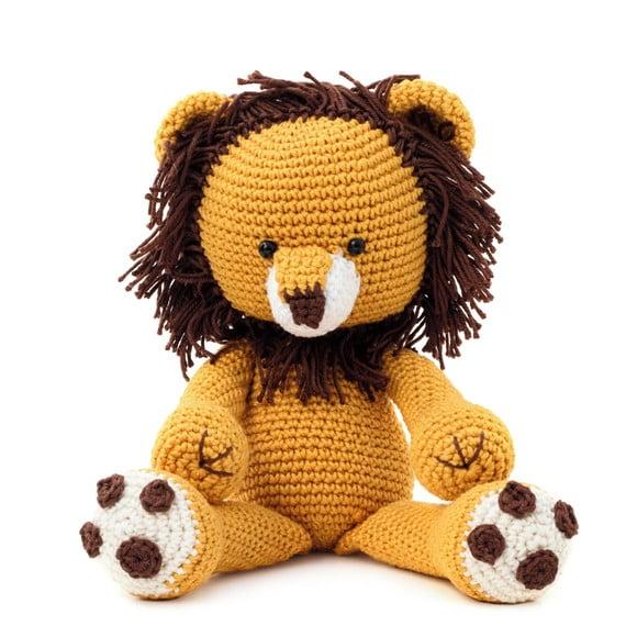Léo, o Leão em Amigurumi