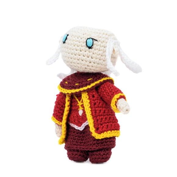 Mestre dos Magos da Caverna do Dragão em Amigurumi