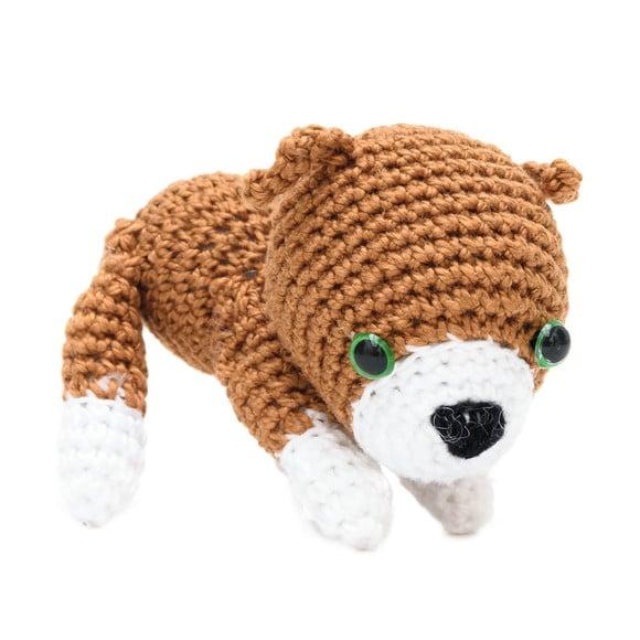 Mini Cachorro em Amigurumi