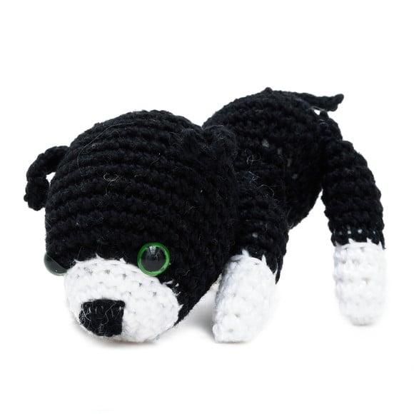 Mini Cachorro em Amigurumi