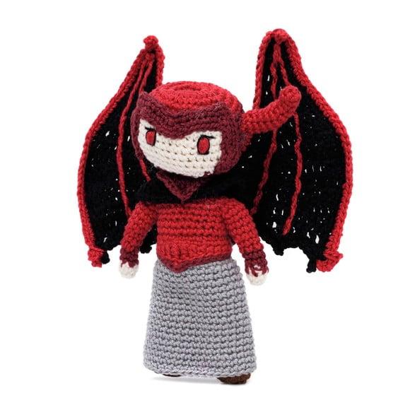 o Vingador da Caverna do Dragão em Amigurumi