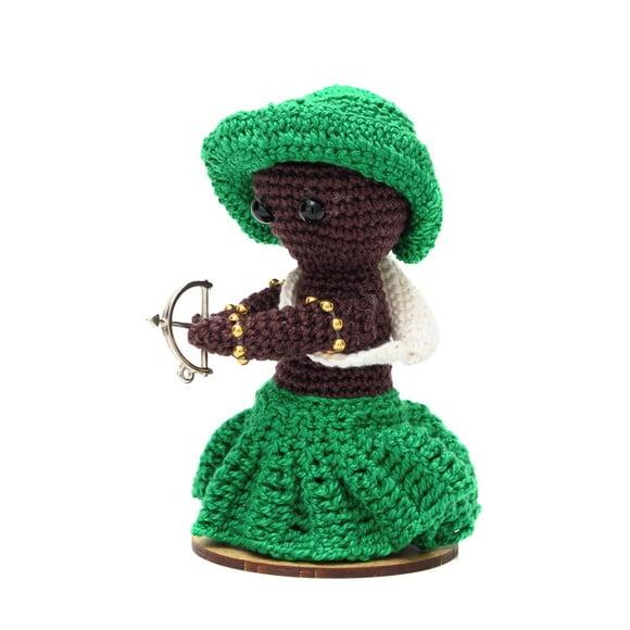 Orixá Oxóssi em Amigurumi