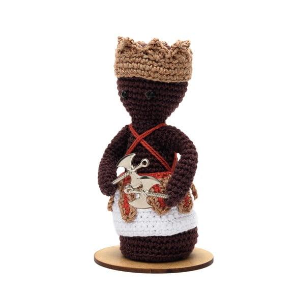 Orixá Xangô em Amigurumi