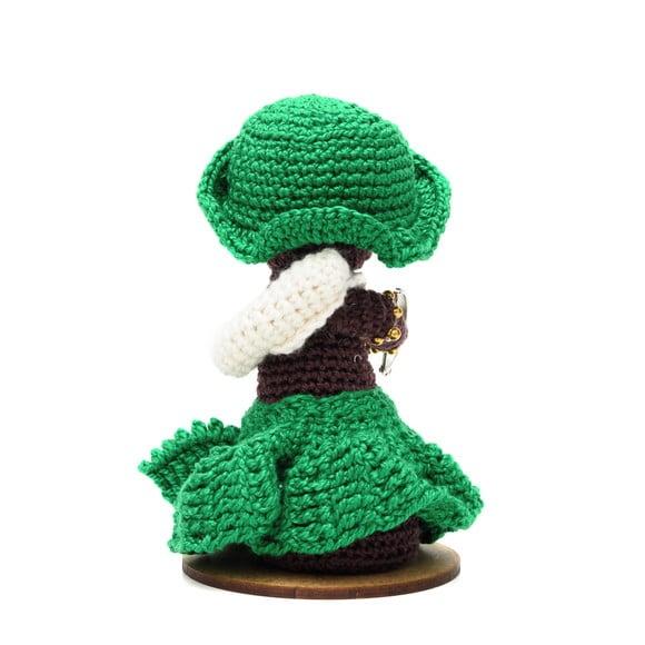 Orixá Oxóssi em Amigurumi